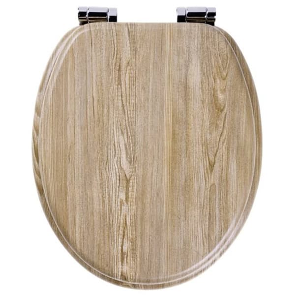 Tiger soft-close toiletsæde Scaffold MDF brun 252022546