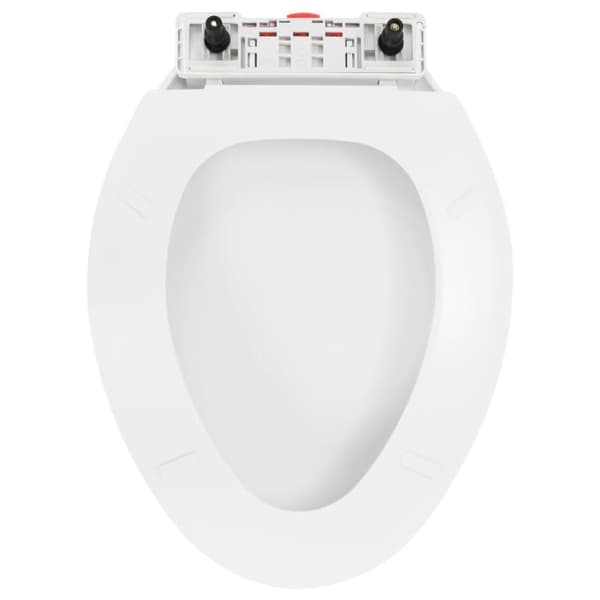vidaXL toiletsæde med soft-close og quick release-design hvid