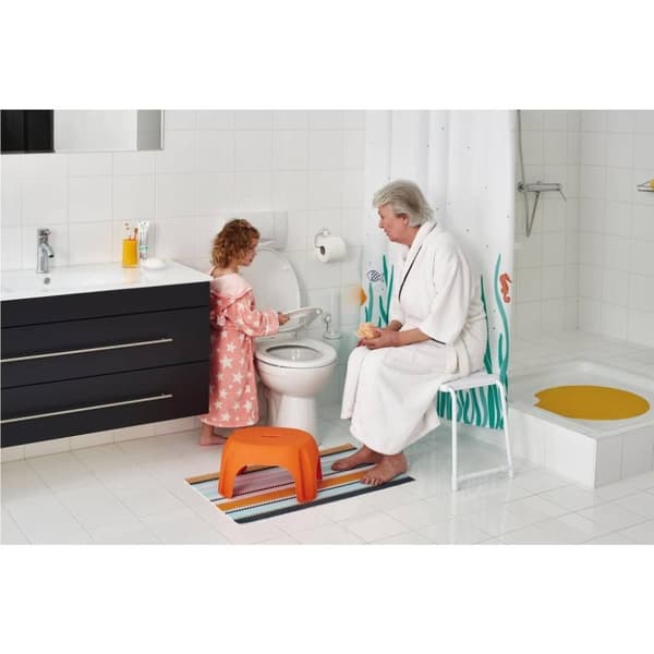 RIDDER Toalettsete Generation myk lukking hvit 2119101