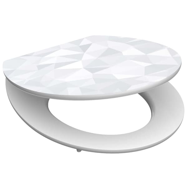 SCHÜTTE toiletsæde med soft close-funktion DIAMOND MDF højglans