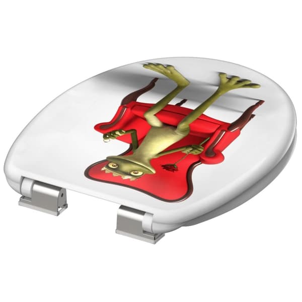 SCHÜTTE toiletsæde med soft close-funktion FROG KING