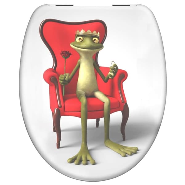 SCHÜTTE toiletsæde med soft close-funktion FROG KING