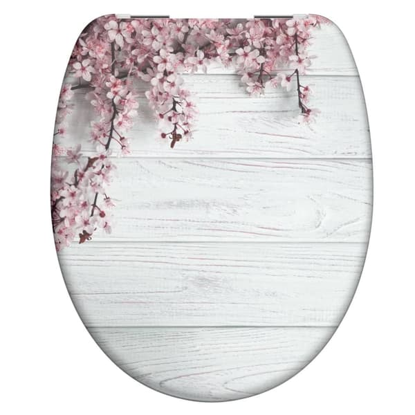 SCHÜTTE toiletsæde med soft close-funktion FLOWERS & WOOD