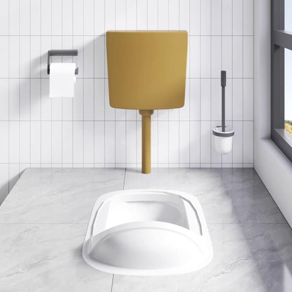 vidaXL Toalettvanntank med bunnvann 3/6 L karri