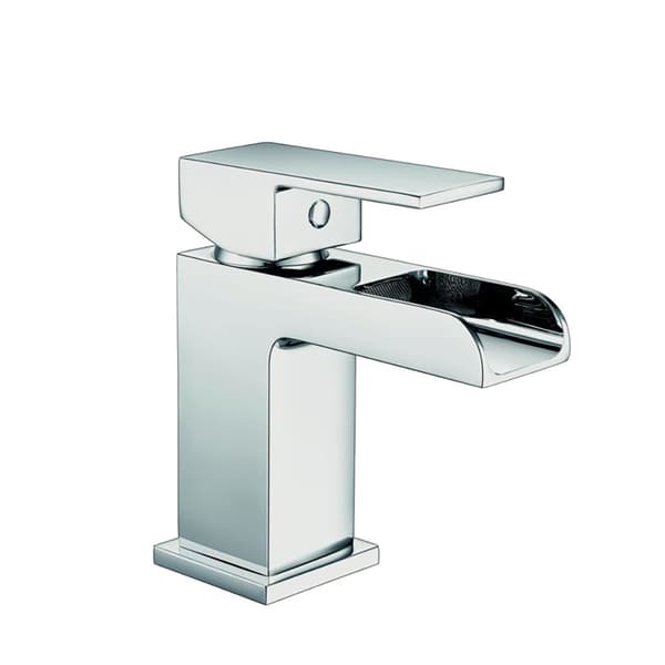 SP Cascade Mono Basin Mixer Tap Silver One Size