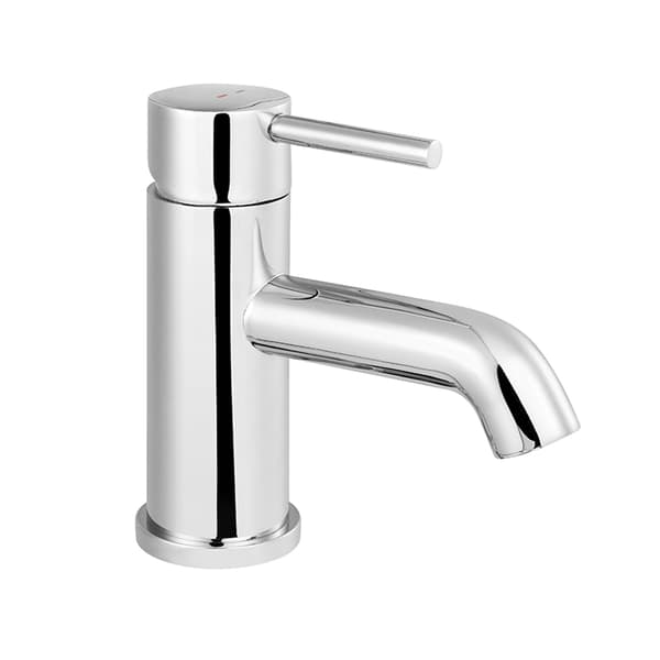 SP Spiral Basin Mixer Tap Silver One Size