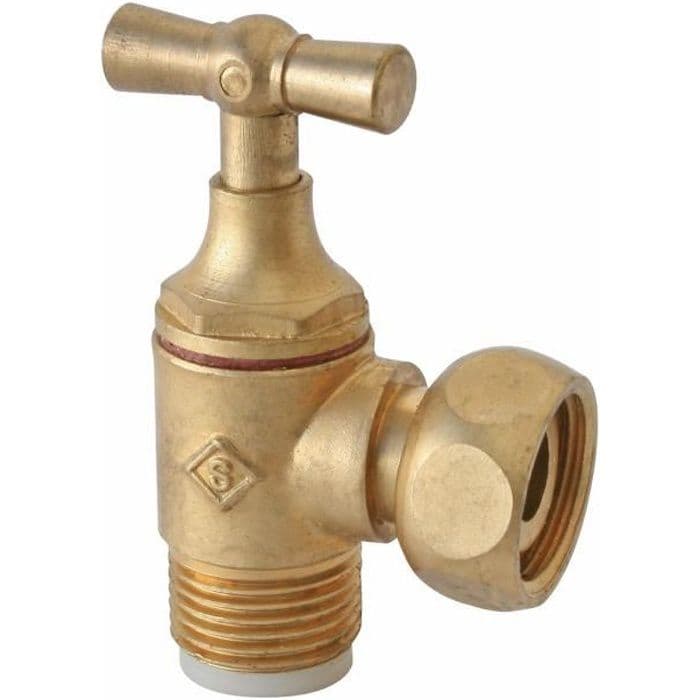 SOMATHERM WC-ventilvinkelventil - Messing - Rå type Ø 3/8