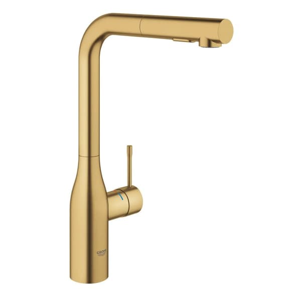 Grohe Essence keittiöhana - harjattua messinkiä