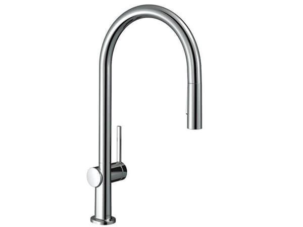 hansGrohe Talis M54 keittiöhana 210, ulosvedettävällä suihkulla, 2-suihkuinen kromi