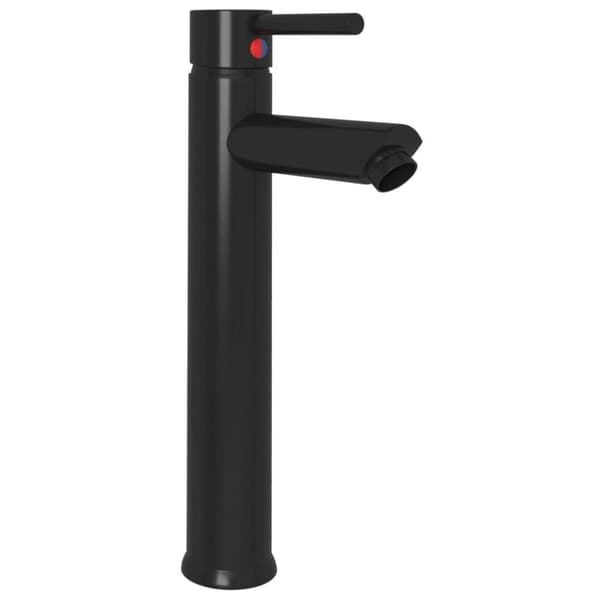 vidaXL Blandebatteri svart 12x30 cm