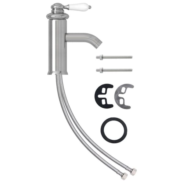 vidaXL Badekran sølv 130x180 mm