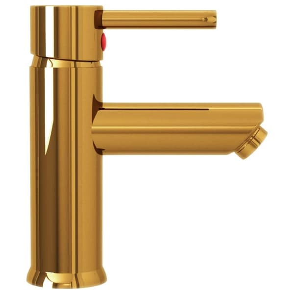 vidaXL Badekran gull 130x176 mm
