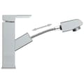 Miniatyrbilde 5 av 8: vidaXL Badekran med uttrekkbar funksjon og kromfinish 157x172 mm