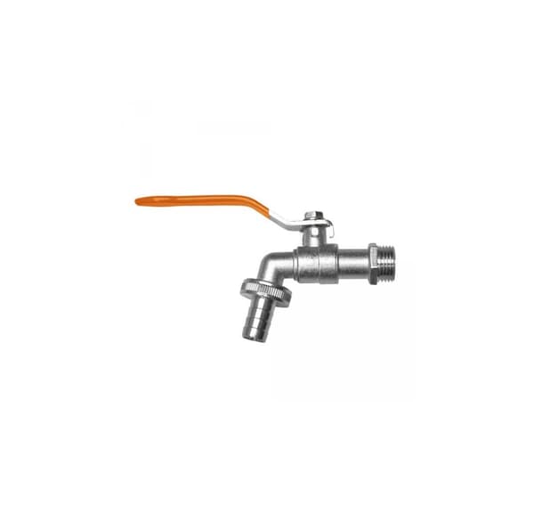Kulkran 3/4", 3/4" hanuttag med 1/2" slangadapter