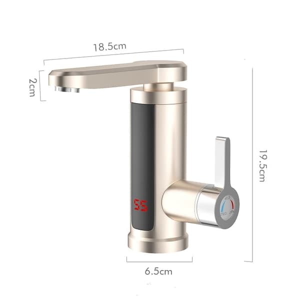 Tavalax Instant Tankless Elektrisk vattenvärmare Kran