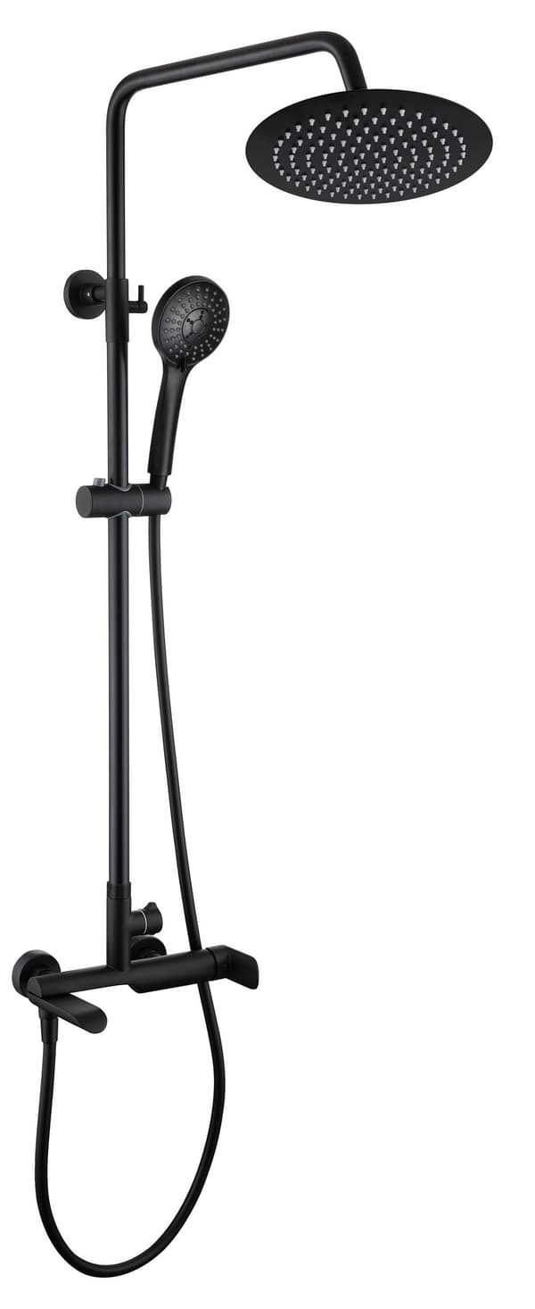 Duschpelarset Olo (BK)+Ultra-10 (SW) (DV3/4) (BK)
