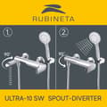 Miniatyrbild 2 av 6: Duschpelare Olo+Ultra-10 (SW) (DV3/4)