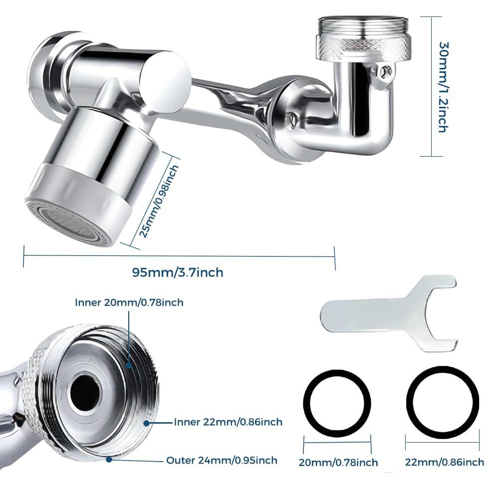 Blandebatteri Adapter () Blandebatteri Adapter