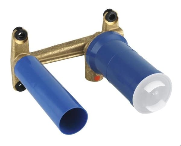 Inbyggd kropp för enhandsgrepp - Grohe - Messing - 2 hål
