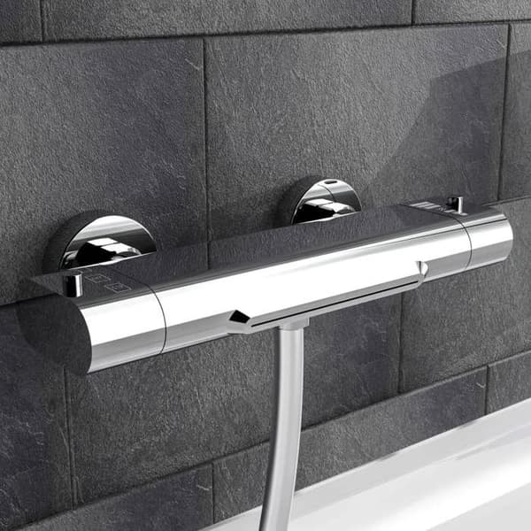 EISL termostatisk badblandare CARNEO Chrome Badrumshem 438789