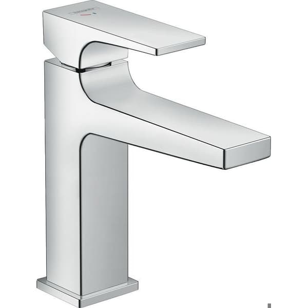 HANSGROHE Metropol 110 CoolStart tvättställsblandare med handtag, Push-Open avfallskrom
