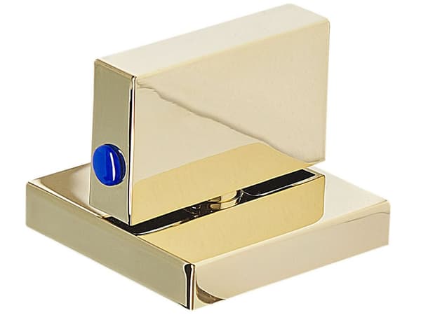Servantbatteri messing gull 2-greps moderne