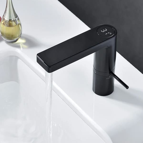 HÅNDVASK MIXER SALG AMAR LCD SORT LAV