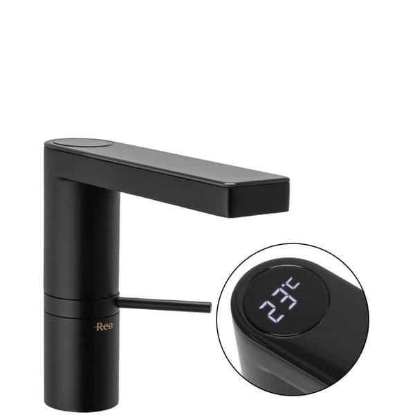 HÅNDVASK MIXER SALG AMAR LCD SORT LAV