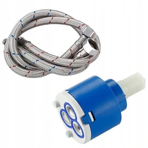 HÅNDVASK MIXER SALG OVAL SORT BUNKE
