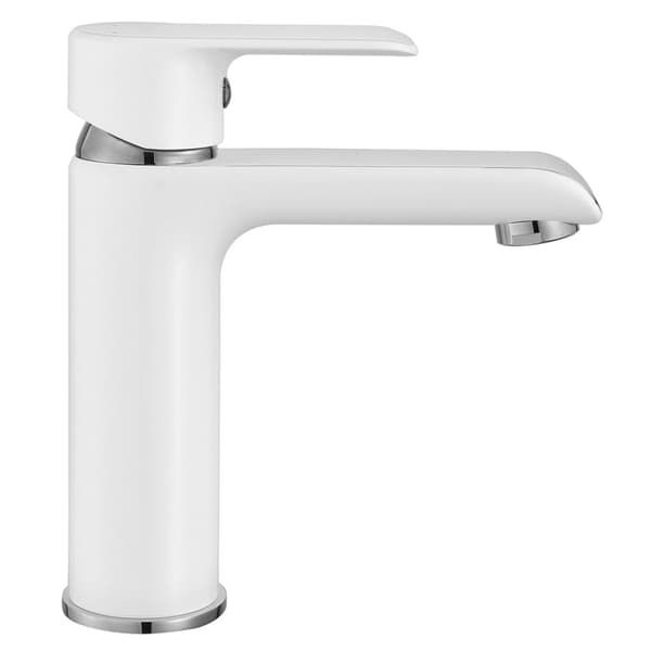 HÅNDVASK MIXER SALG BLOOM HVID KROM LAV