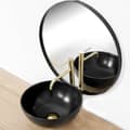 Miniatyrbillede 5 af 6: HÅNDVASK MIXER SALG LUGANO SLIM GULD HØJ