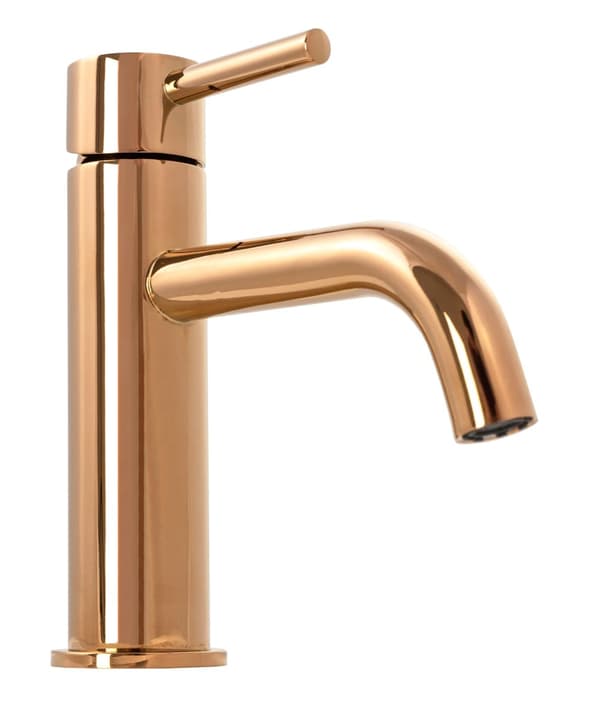 REA LUNGO TVÄTTSTÄLLSBLANDARE ROSA GULD LÅG