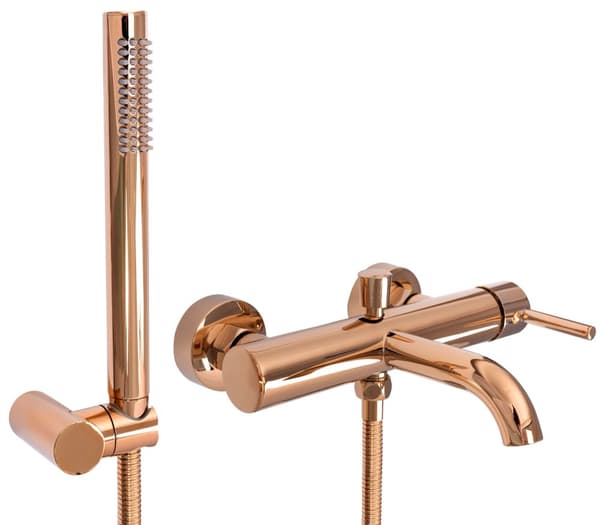 REA LUNGO BADEMIXER ROSAGULD