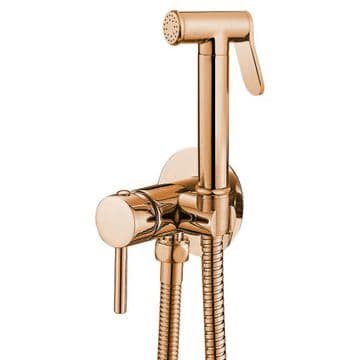 BIDET MIXER REA LUNGO LOOP ROSAGULD