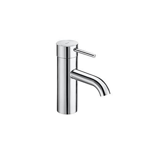 Roca Lanta Tvättställsblandare med slät kropp, Kallstart, click-clack, kromfinish. sanicrom kran hidrosanitarias