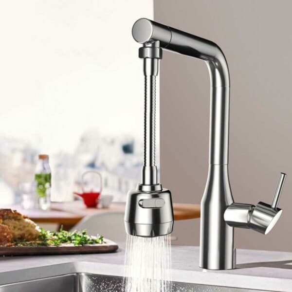 Dyse til tryk med bruser - Kitchen Crane Adapter Metal
