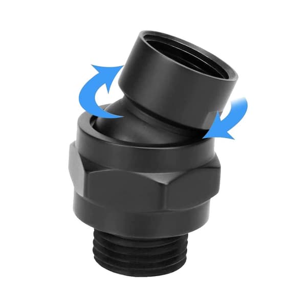 Brusehoved drejelig kugle adapter brusehoved stik 4 punkt