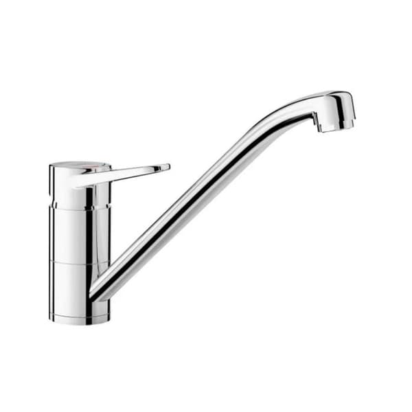 Blandare - BLANCO - 526406 - Fast - Kromad - Enkelt hål