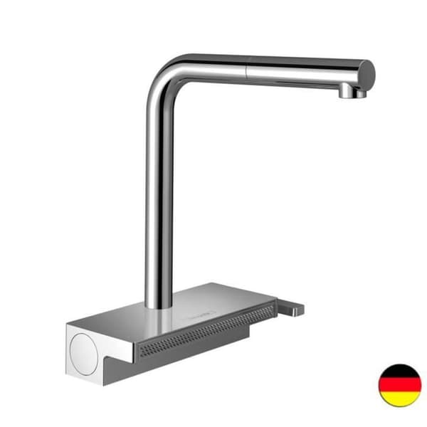 Kökskran med spray Aquno Select M81 250 sBox 2 munstycken krom 73830000
