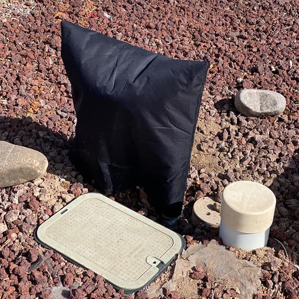 INF Utendørs krandeksel for vinterfrysebeskyttelse 43x53 cm