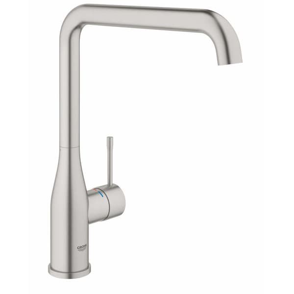 Grohe Essence diskbänksblandare - Supersteel - Svängbar - Vattenbesparande