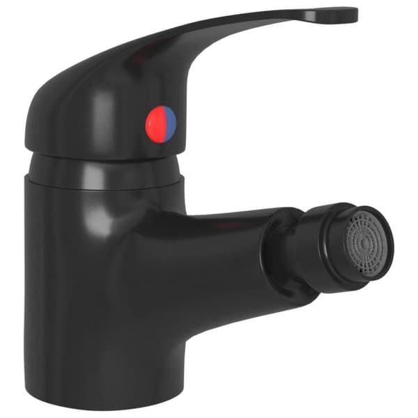 blandingsbatteri til bidet 13x12 cm sort