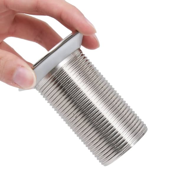 Pop-up bottenventil utan överflödesfunktion krom 6,4x6,4x9,1 cm