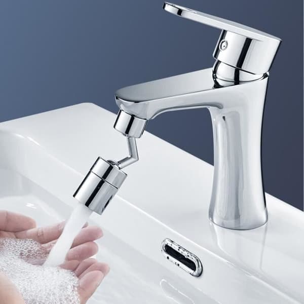 Köksblandare, Universal kranadapter 720° vridbar, kranluftare, stänksäker, - Typ 2