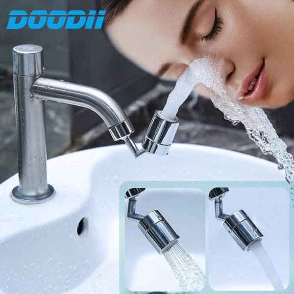 Köksblandare - DOODII - AC050 - Universal roterande filter vid 720° - Flexibelt huvud - Adapter