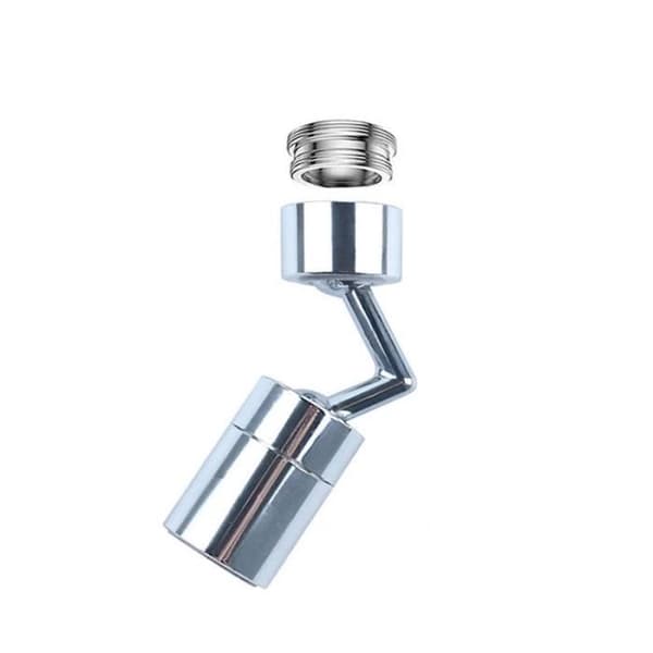 Köksblandare, 720° Roterande Flexibel Kran Sprayer, Stänkskärm, Adapter - Typ 1 st.