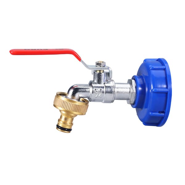 INF Hana hanaadapterilla IBC-säiliölle 3/4 Inch Alloy Faucet