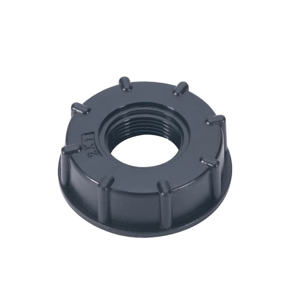 INF IBC Tank Adapter S60X6 Grovt gevind hætte L