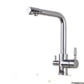 Miniatyrbillede 1 af 2: Køkkenarmatur, hvid finish, vandrensningsteknologi, Chrome A