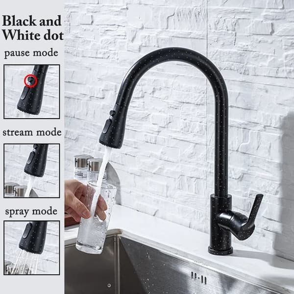 Køkkenarmatur, Udtrækkeligt Design, Nikkelbelægning, CF04021CP Chrome